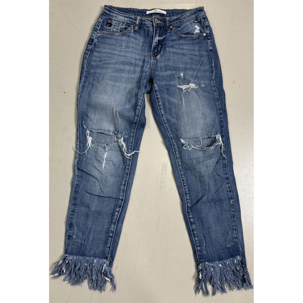KanCan Women's Denim Jeans Style Estilo #KC5070M Distressed Size 7/27